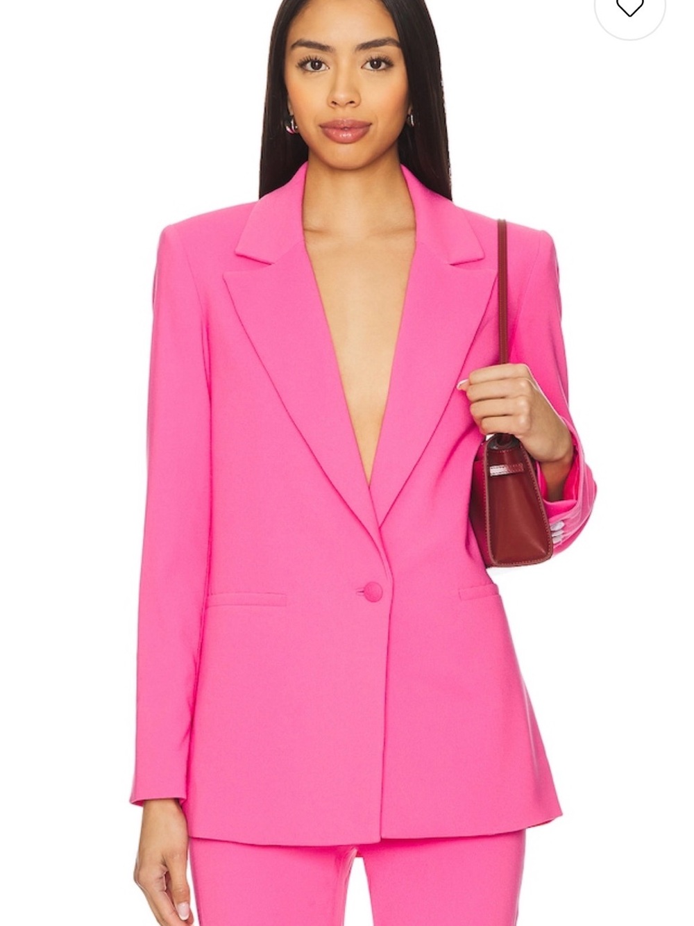 Alice + Olivia Hot Pink Blazer size 6